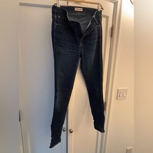 Madewell Dark Blue Skinny Jeans